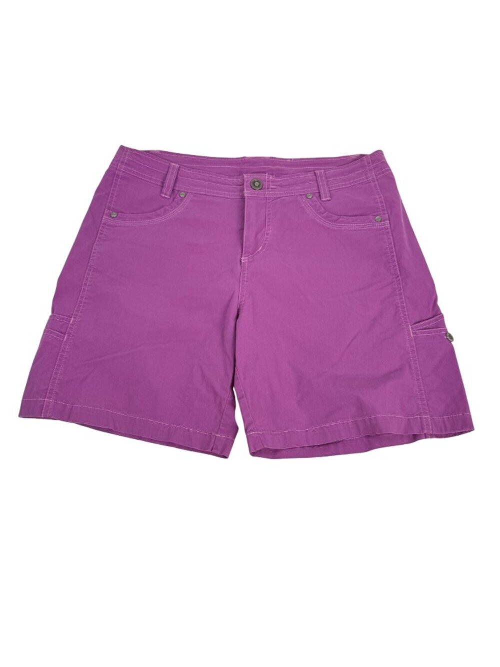 Kuhl Women's Free Range Hiking Outdoor Cargo Shorts Purple Size 10
